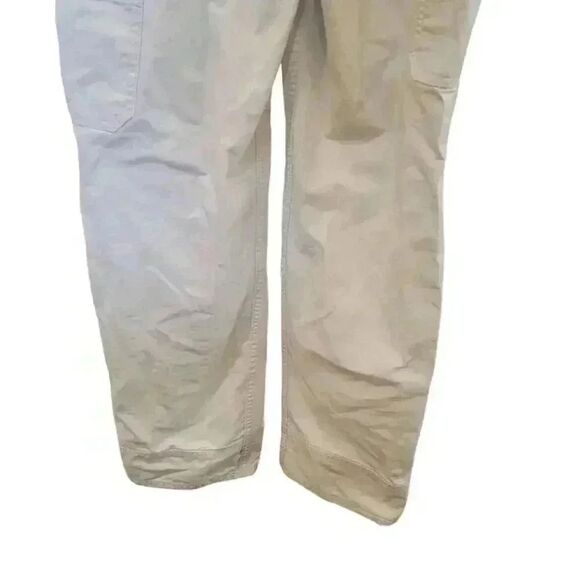 Dickie's Women's White Cotton Relaxed Fit Overalls - Picture 5 of 14